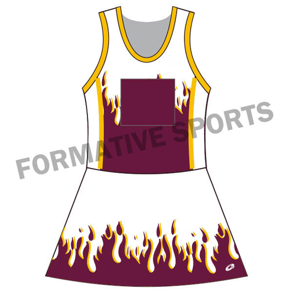 Customised Sublimation Netball Suits Manufacturers in Cairns